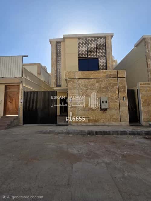 Villa 289.6 SQM Facing East on 18m Width Street Al-Khaleej, East Riyadh, Riyadh