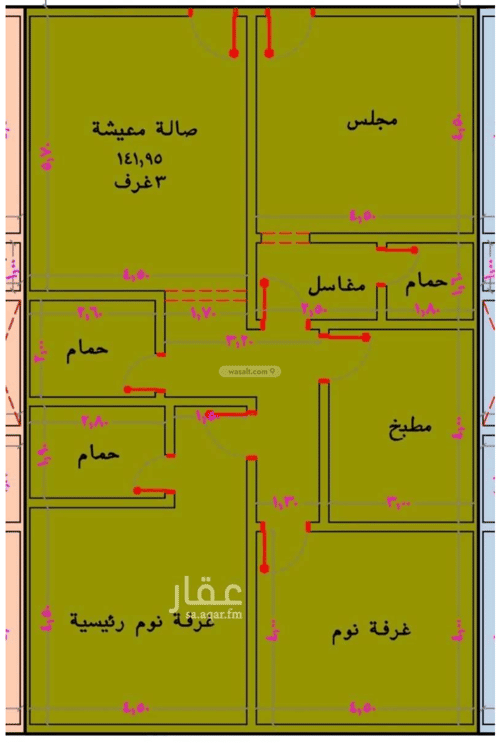 Apartment with 3 Bedrooms Al Safa, North Jeddah, Jeddah