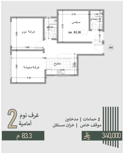 شقة ب 3 غرف الفيحاء، جنوب جدة، جدة
