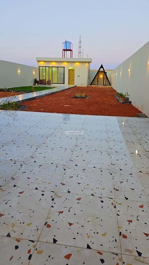 استراحة 420 متر مربع غربية على شارع 15م المصيف، بريدة