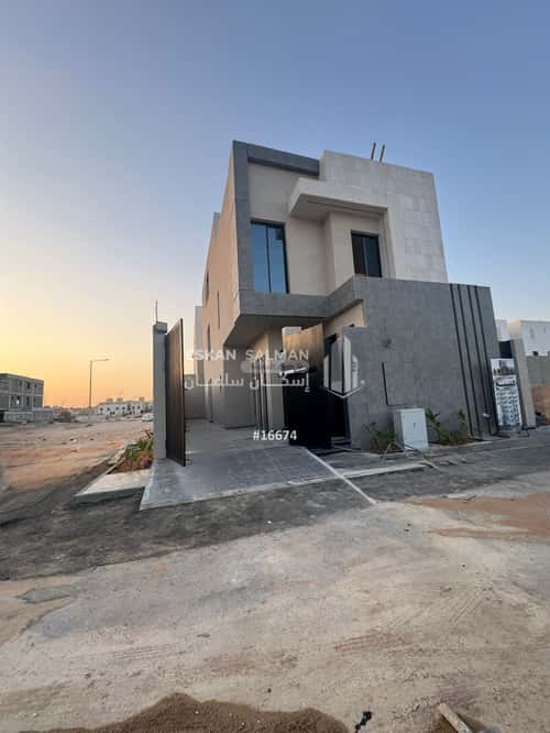 فيلا 262.5 متر مربع شمالية شرقية على شارع 20م الندوة، شرق الرياض، الرياض