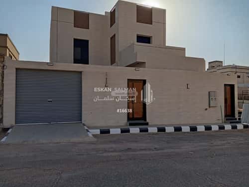 فيلا 346.23 متر مربع شمالية على شارع 15م الضاحي الغربي، بريدة