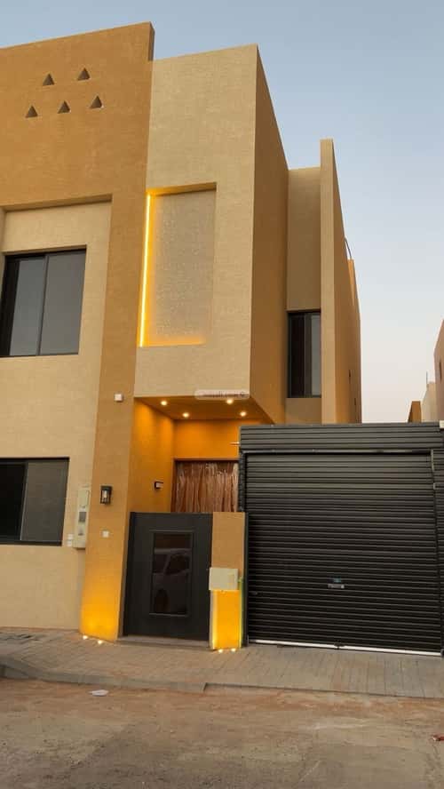 Villa 262.5 SQM Facing West on 25m Width Street Dhahrat Al-Awda East, Diriyah