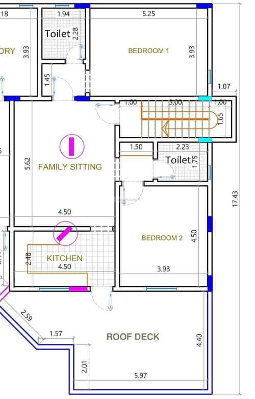 Floor 500 SQM with 2 Bedrooms Al-Maseef, North Riyadh, Riyadh