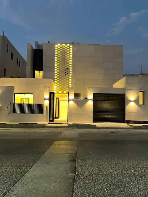 Villa 308 SQM Facing East on 20m Width Street Al-Mahdiyah, West Riyadh, Riyadh