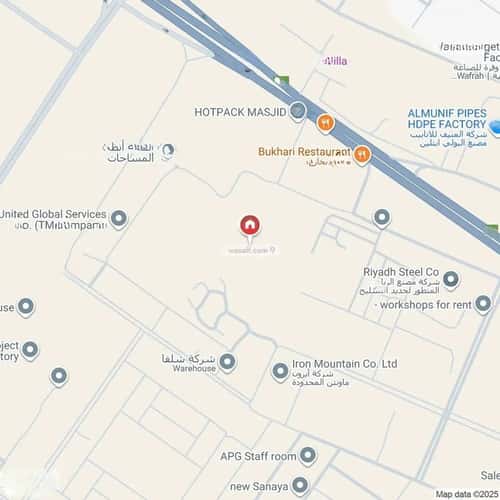 Land 395 SQM Facing West on 20m Width Street Al-Misfah, South Riyadh, Riyadh