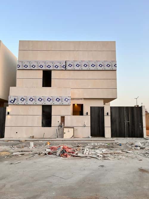 Villa 412.4 SQM Facing South on 20m Width Street Al-Mahdiyah, West Riyadh, Riyadh