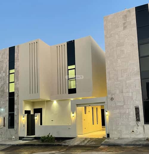 Villa 336.23 SQM Facing North West on 20m Width Street Al-Mahdiyah, West Riyadh, Riyadh