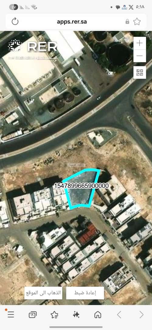 أرض 1022.99 متر مربع غربية على شارع 15م الشراع، شمال جدة، جدة