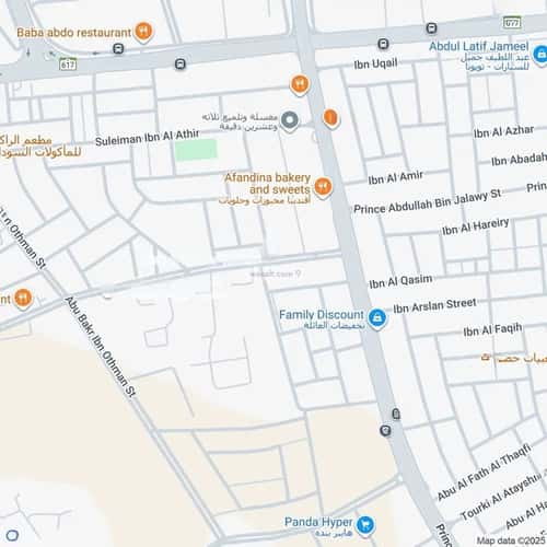 Land 6074 SQM facing North East on 30m width street الأثير، الدمام