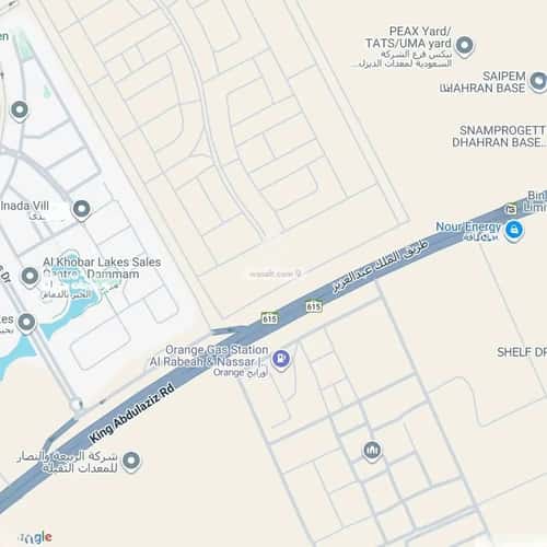 Land 5285 SQM Facing South on 100m Width Street Al Shooalah, Aldammam