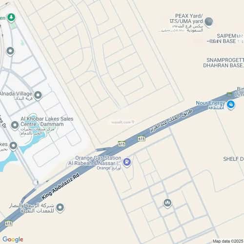أرض 5285 متر مربع الشعلة، الدمام