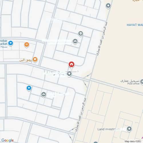 فيلا 500 متر مربع جنوبية على شارع 40م اللؤلؤ، الخبر