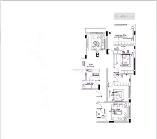 شقة ب 3 غرف Al Muntazah, Aldammam