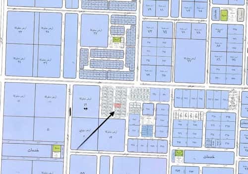Land 666 SQM facing North on 15m width street الحزم، الدمام