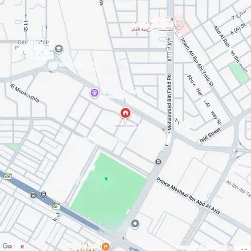 أرض 1253 متر مربع الأمير محمد بن سعود، الدمام