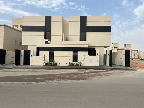 Villa 448.91 SQM Facing West on 20m Width Street Al-Mahdiyah, West Riyadh, Riyadh