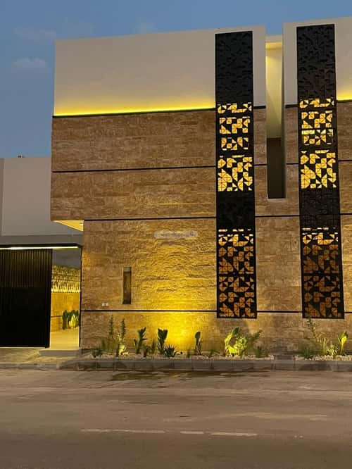 Villa 340.98 SQM Facing South on 20m Width Street Al-Mahdiyah, West Riyadh, Riyadh