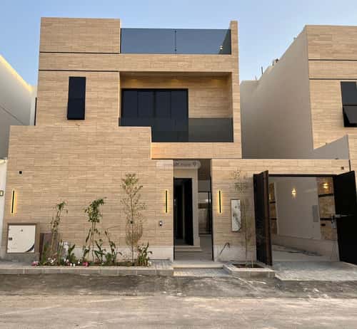 Villa 365.42 SQM Facing North West on 20m Width Street Al-Mahdiyah, West Riyadh, Riyadh