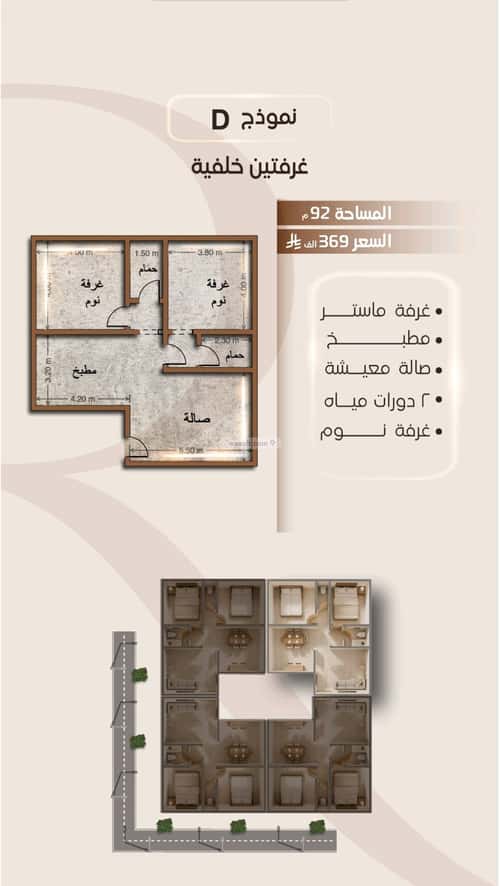 Apartment with 2 Bedrooms Al Faysaleyyah, North Jeddah, Jeddah