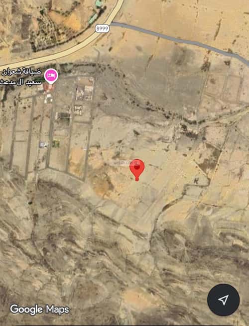 أرض 49144.5 متر مربع شمالية على شارع 20م شعار، أبها