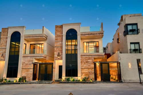 Villa 312.5 SQM Facing North on 20m Width Street Al-Mahdiyah, West Riyadh, Riyadh