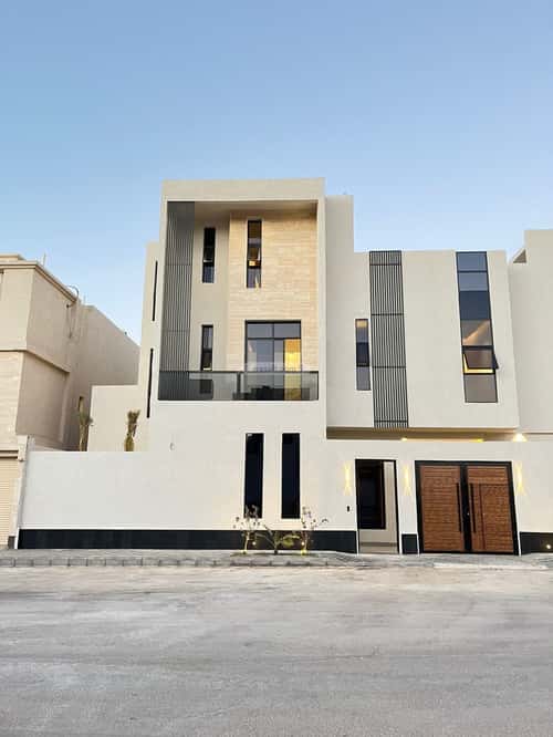 Villa 347.22 SQM Facing East on 20m Width Street Al-Mahdiyah, West Riyadh, Riyadh