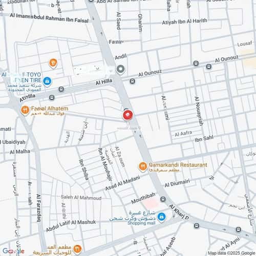 أرض 5444 متر مربع ثلاثة شوارع على شارع 40م غبيرا، وسط الرياض، الرياض