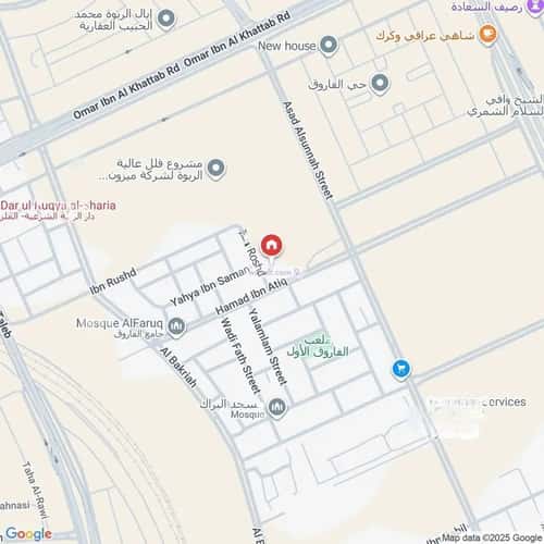 Villa 201 SQM Facing West on 15m Width Street Al-Faruq, Central Riyadh, Riyadh