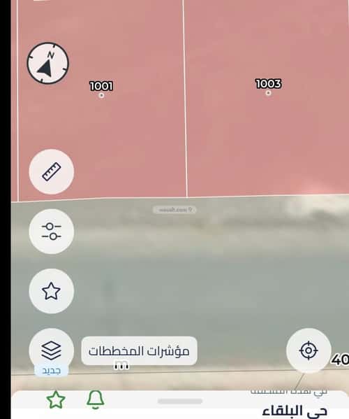 أرض 500 متر مربع شرقية على شارع 40م البلقاء، المدينة المنورة