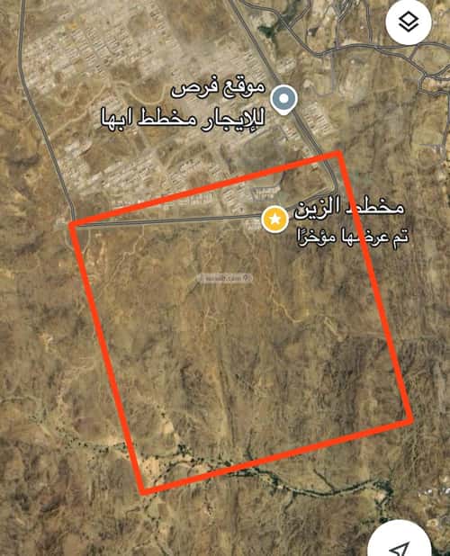 أرض 660 متر مربع غربية على شارع 15م الزين، أبها