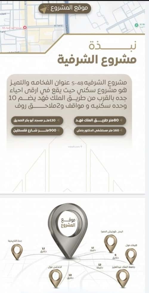 شقة 400 متر مربع ب 3 غرف الشرفية، جنوب جدة، جدة