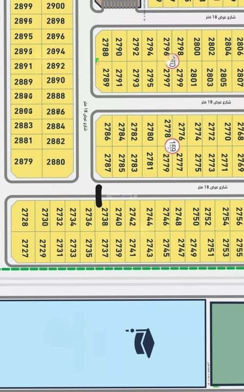 أرض 300 متر مربع جنوبية على شارع 20م الوسام، شرق الرياض، الرياض