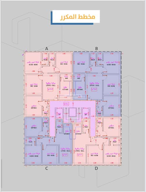 شقة 625 متر مربع ب 3 غرف الصفاء، شمال جدة، جدة