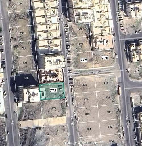 أرض 676.5 متر مربع شرقية على شارع 15م المحمدية، مكة المكرمة