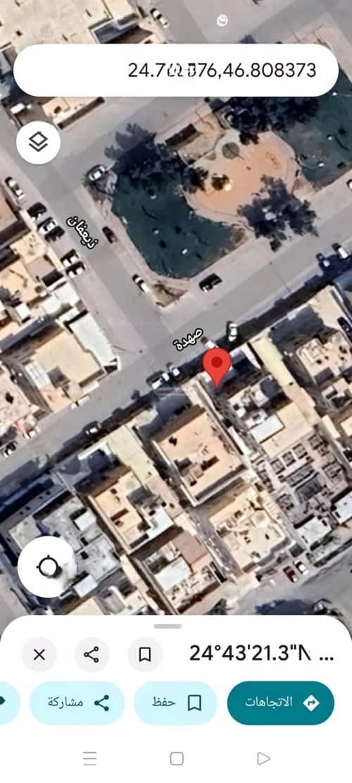 أرض 500 متر مربع شمالية على شارع 15م المنار، شرق الرياض، الرياض