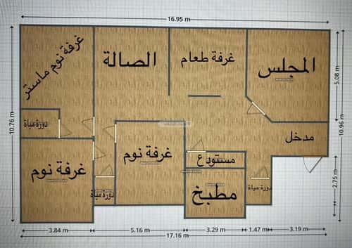 شقة ب 3 غرف العوالي، غرب الرياض، الرياض