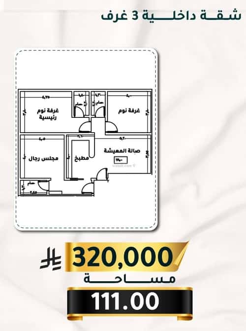 Apartment with 3 Bedrooms Al Thagur, South Jeddah, Jeddah