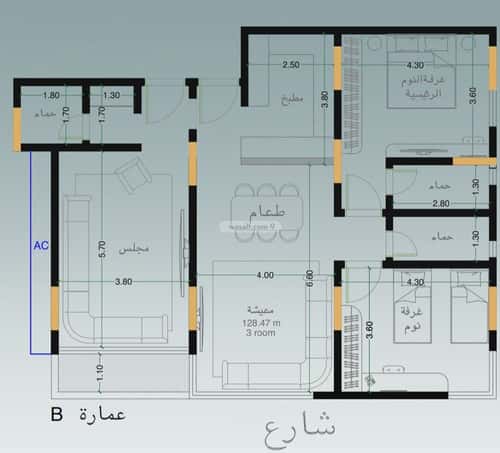 Apartment with 4 Bedrooms Al Marwah, North Jeddah, Jeddah