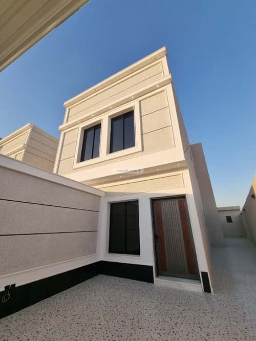 Villa 221.85 SQM Facing East on 20m Width Street Okaz, South Riyadh, Riyadh