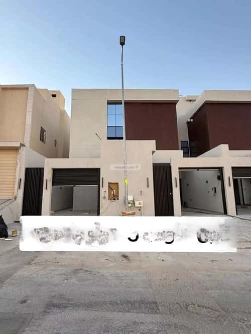 Villa 320 SQM facing South on 18m width street الحزم، غرب الرياض، الرياض