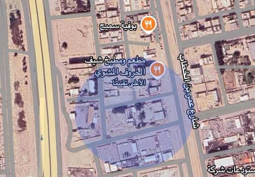 أرض 600 متر مربع شمالية على شارع 20م غرب النابية، القطيف