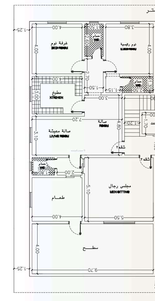 Apartment with 4 Bedrooms Al Hamrah, North Jeddah, Jeddah