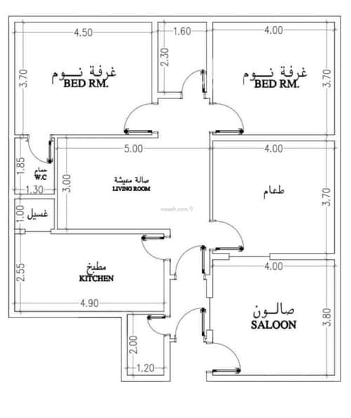 Apartment with 4 Bedrooms Al Nuzha, North Jeddah, Jeddah