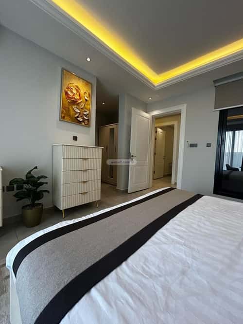 شقة مفروشة 123 متر مربع ب 3 غرف الملقا، شمال الرياض، الرياض