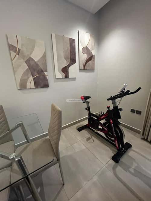 شقة مفروشة 123 متر مربع ب 3 غرف الملقا، شمال الرياض، الرياض