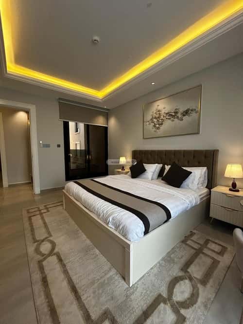 شقة مفروشة 123 متر مربع ب 3 غرف الملقا، شمال الرياض، الرياض