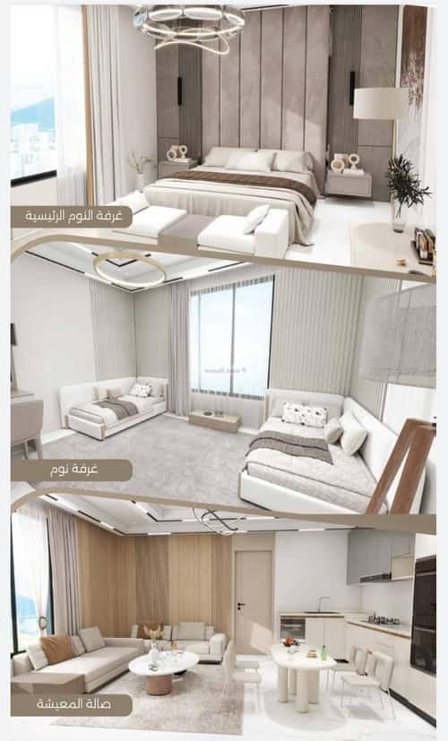 شقة 875 متر مربع بغرفتين السلامة، شمال جدة، جدة