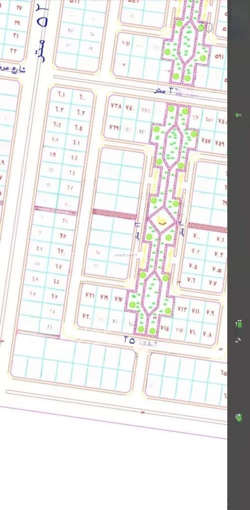 أرض 450 متر مربع شرقية على شارع 25م الغدير، شمال جدة، جدة