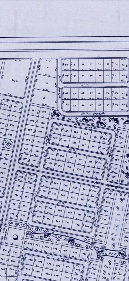 Land 460.5 SQM Facing North West on 16m Width Street Al-Jazeera, North Jeddah, Jeddah